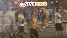 A pocos días del partido, mexicanos y argentinos protagonizan pelea callejera en Qatar