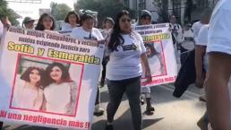 ¡Ni una negligencia más! Familiares de chavas que murieron al caer en coladera exigen justicia en CDMX