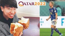 Goleador japonés que busca el triunfo en Qatar también amasa unos bizcochos sabrosos