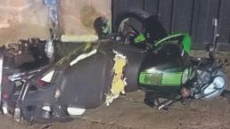 Menor de edad biker termina muerto y con la cara embarrada en el pavimento, en Morelos