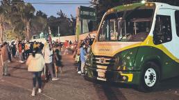 Empresa de autobuses denuncia a pobladores por secuestro de unidades, en Morelos