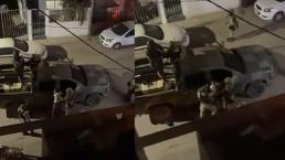 Graban a soldados de la Sedena golpeando violentamente a un detenido