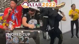 Mexicano viral en TikTok sigue la fiesta en Qatar, esto le han dicho las autoridades qataríes
