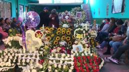 Dan último adiós a Yolotzin Guadalupe; ex la mató, prendió fuego y abandonó en Ecatepec