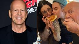 A pesar de sus problemas de salud, Bruce Willis aún puede disfrutar a su familia