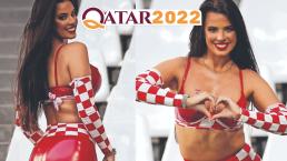 Ivana Knoll, la ardiente modelo que fue regañada tras el partido de Croacia y Brasil en Qatar