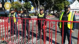 Estas son las calles y vialidades cerradas, tras operativo en la Basílica de Guadalupe