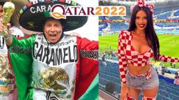 El mexicano Caramelo se la aplica a la Novia del Mundial de Qatar 2022 y la foto es viral