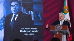 AMLO le da el último adiós a Miguel Barbosa, con estas conmovedoras palabras