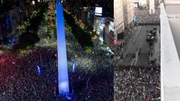 Pelea campal vs policías mancha celebración en Argentina por pase a la Final de Qatar 2022 (Foto: Twitter)