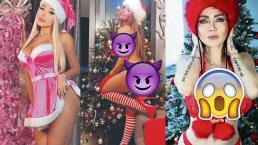 Famosas del Internet te calentarán esta Nochebuena con sus ardientes fotos navideñas