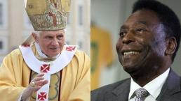 Así fue el momento en que Pelé y el Papa Benedicto XVI se conocieron, hace 17 años