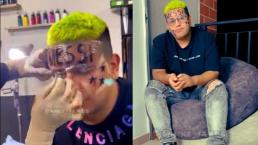 Arrepentido, influencer pide ayuda para borrarse de la cara el tatuaje de Messi