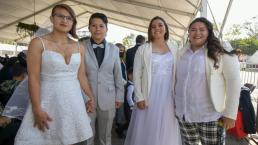 ¡Viva el amor! 37 parejas LGBT+ se casaron en Neza este día de San Valentín