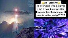 VIDEO: Escalofriante 'viajero en el tiempo' revela en TikTok invasión extraterrestre ¡en este mes!