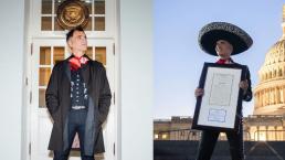 Alejandro Fernández, vestido de charro recibió reconocimiento en la Casa Blanca en EU 
