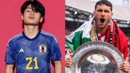 Jugador japones confiesa que Santiago Giménez se ha convertido en su referente