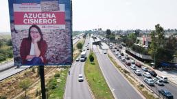 Diputada de Ecatepec derrocha millones de pesos en espectaculares