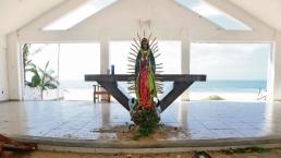 Altar de la Virgen de Guadalupe queda intacto ante la embestida de Otis 