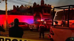 Mueren cinco personas en incendio de una tienda de uniformes, en Morelos