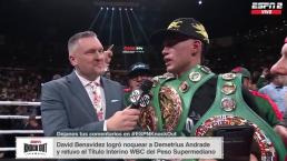 El 'Mounstruo' mexicano se agrandó en Las Vegas y ahora va por 'Canelo'