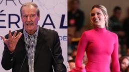 Vicente Fox le dice "dama de compañía" a Mariana Rodríguez en redes, ella responde 
