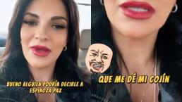 Tachan de “naca” a Mariana Seoane, tras video en el que le pide un 'cojín' a Espinoza Paz