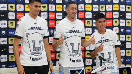 Pumas presentó a Funes Mori, Quispe y Martínez  como sus refuerzos del Clausura 2024