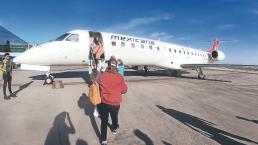 Aerolínea estatal demoró 4 horas en un vuelo de 51 minutos del AIFA a Zihuatanejo