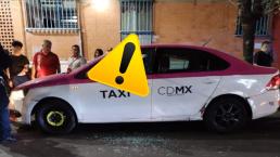 Motociclistas interceptan a taxista y lo matan a tiros, en Santa María la Ribera