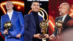 Erling Haaland, CR7 y Pep Guardiola entre los ganadores de los Globe Soccer Awards