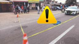 Motociclista es arrastrado hacía su muerte en la carretera Texcoco-Lechería