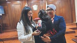 Por primera vez en el Estado de México, una pareja homoparental adoptó a un bebé