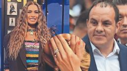 Le exigen a Galilea Montijo el anillo que Cuauhtémoc Blanco le dio hace años