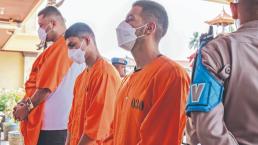¡Ya se la saben! Detienen a tres mexicanos por robo en Bali