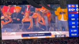 NFL muestra que a Taylor Swift le da sed de la mala y los funan en redes