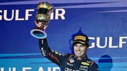 Checo Pérez remonta y amarra el segundo lugar en el Gran Premio de Baréin