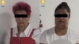 ¡Las mujeres facturan! Atoran a doñitas en la Álvaro Obregón por extorsión y venta de drogas
