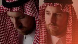 ¡Más turbante que nunca! Messi es modelo de firma masculina en Arabia Saudita