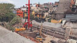Reconstruirán casas dañadas por obras del Tren Interurbano en la Álvaro Obregón