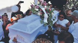¡Lamentable! Dan último adiós a la pequeña Camila en Taxco, Guerrero