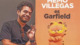Memo Villegas hace la voz de Garfield en su nueva película