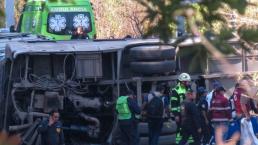 Mueren 18 peregrinos, tras volcadura del camión en el que iban de Guanajuato a Chalma