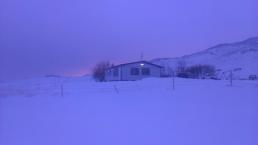 Tormenta de nieve destruye una casa en Islandia