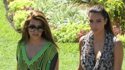 Kim y Kourtney Kardashian se pelean 