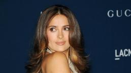 Salma Hayek deslumbra en topless