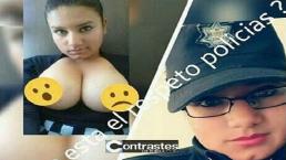 Policía de Puebla se hace viral por posar en topless