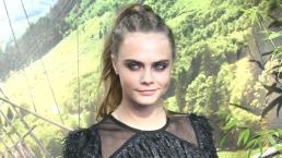 Cara Delevingne deja ver su trasero por accidente | VIDEO