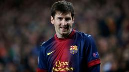 Messi se fotografió al lado de Thiago, su hijo, y su mujer
