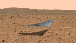 NASA presume posible avión que podría viajar a Marte | VIDEO
